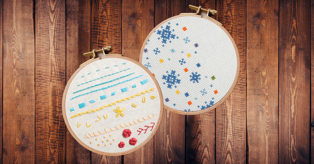 Cross Stitch vs Embroidery | What is the Difference, Which is Easier?