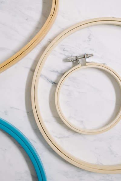How to use an embroidery hoop