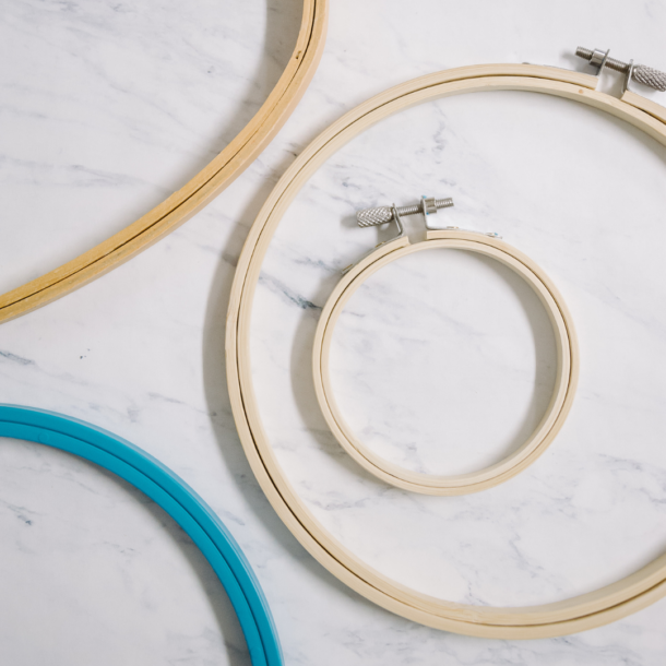 How to Make Mini Embroidery Hoop Earrings DIY Craft Tutorial