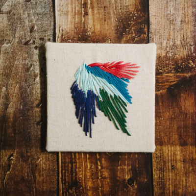 How to Display Embroidery Projects