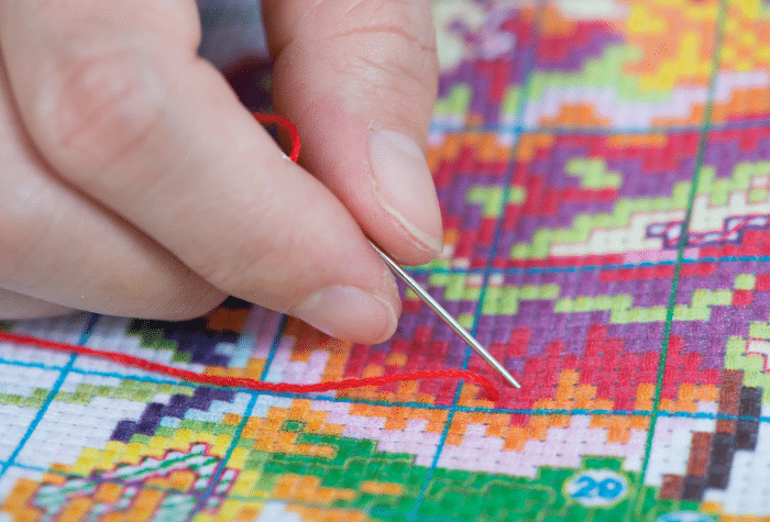 only need to know one stitch - the X stitch in order to start a cross stitch project