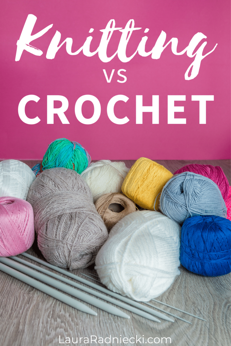 Knitting vs Crochet What is the Difference Between Crochet and Knitting?
