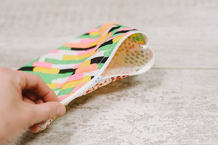 Mini zipper pouch.