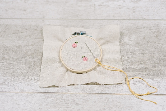 french knot embroidery stitch