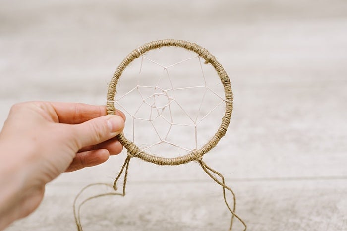 dream catcher with two tails