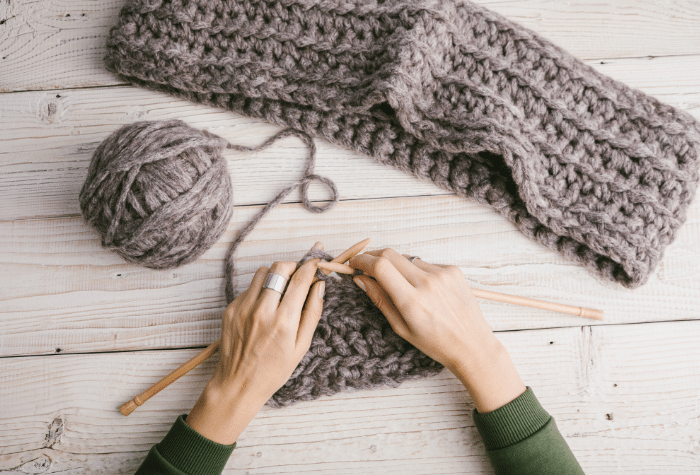 is it easier to knit or crochet