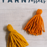 how to make yarn tassels