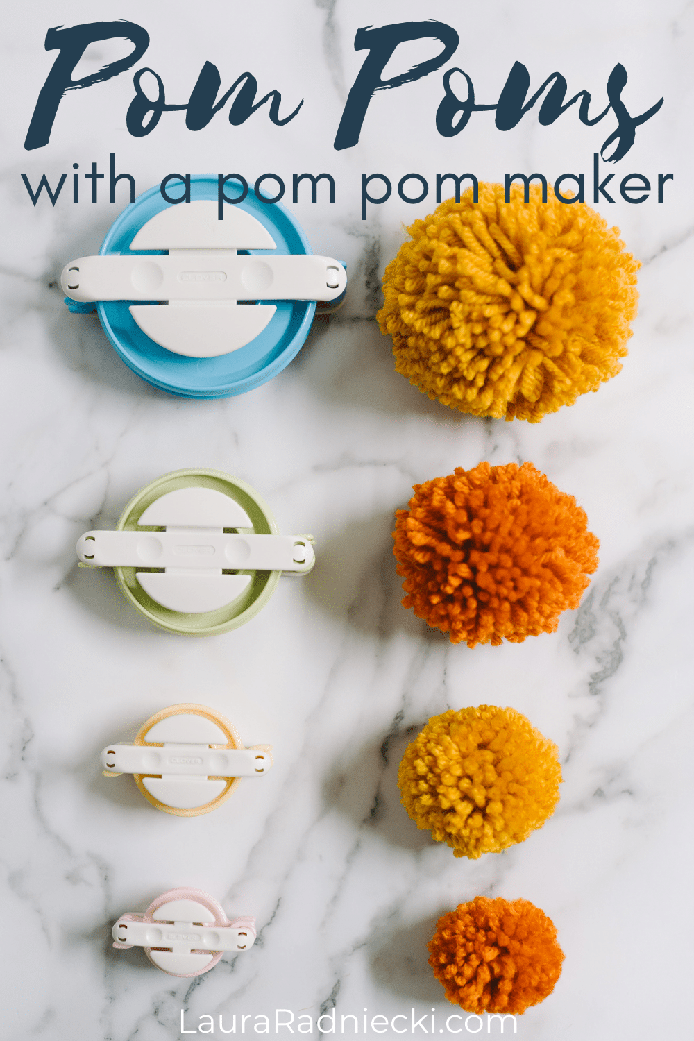 How to Use a Pom Pom Maker to Make Pom Poms