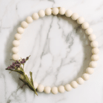 How to Make a Wreath with Wooden Beads