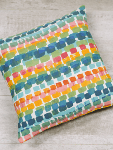 How to Sew a Pillow Cover - the Envelope Style