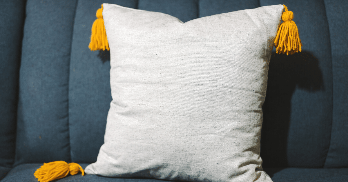 How to Make a Pillow Cover with Tassels DIY Tassel Pillow Covers