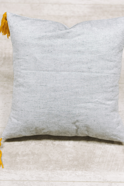How to Make a Pillow Cover with Tassels