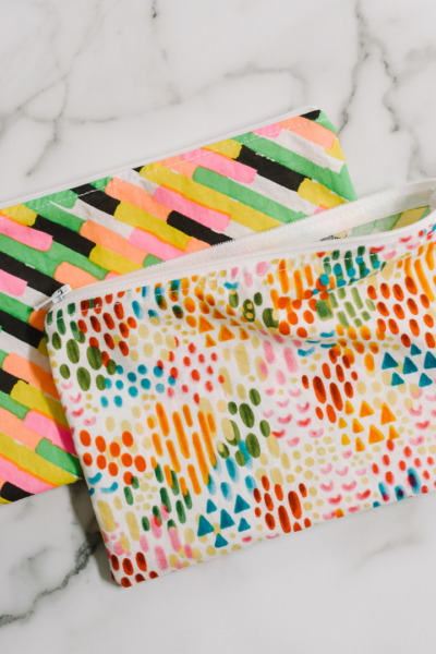 How to Make a DIY Zipper Pouch in 6 Minutes