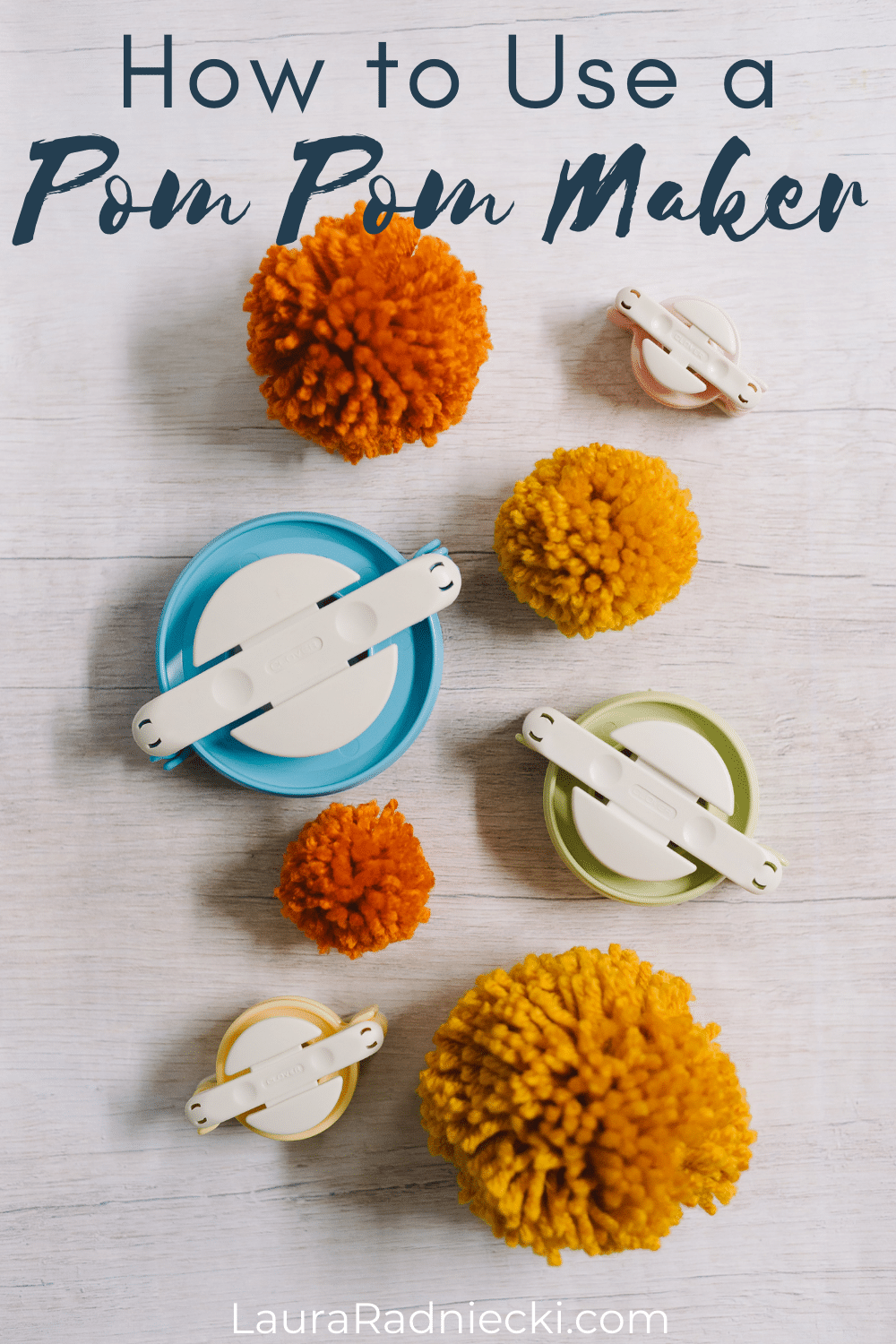 Make Pom Poms in Minutes with this Pom Pom Maker Tutorial!