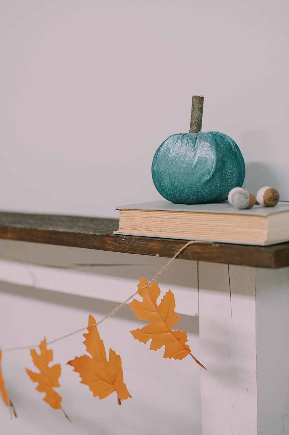 DIY Fabric Pumpkins from the Dollar Tree