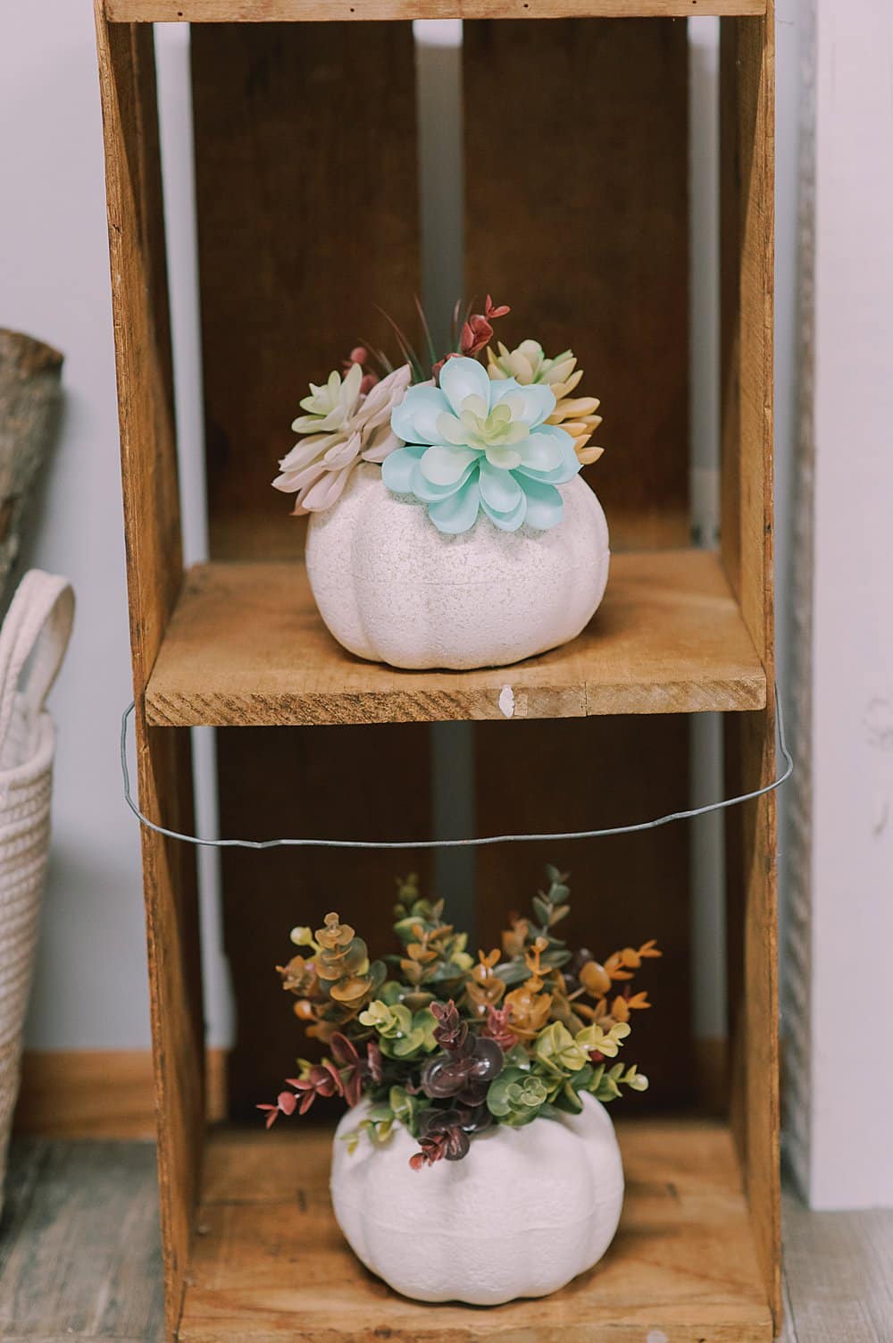 How to Make a Faux Succulent Pumpkin