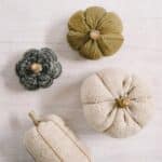 diy fabric pumpkins
