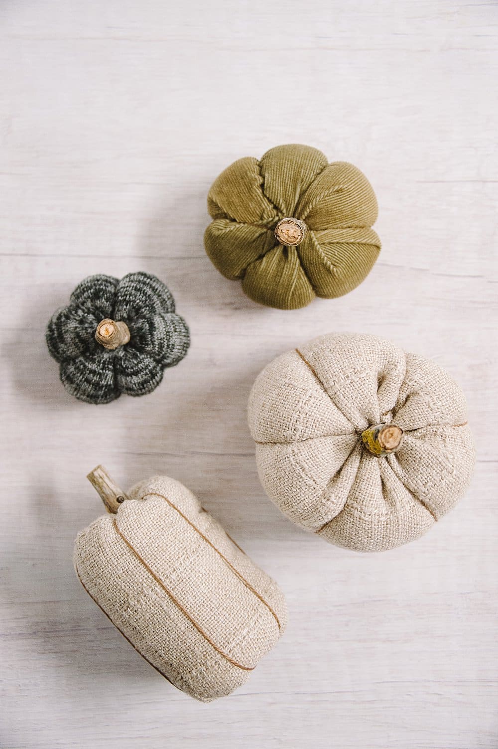 How to Make Fabric Pumpkins