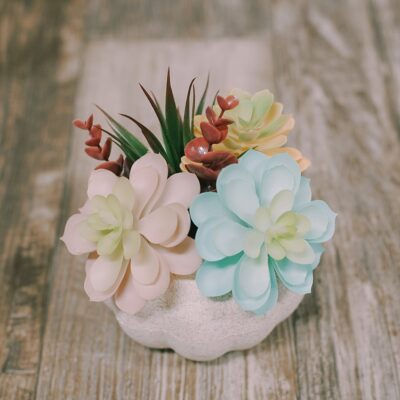 How to Make a Faux Succulent Pumpkin