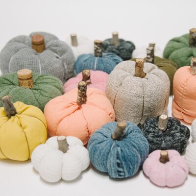 How to Make Fabric Pumpkins
