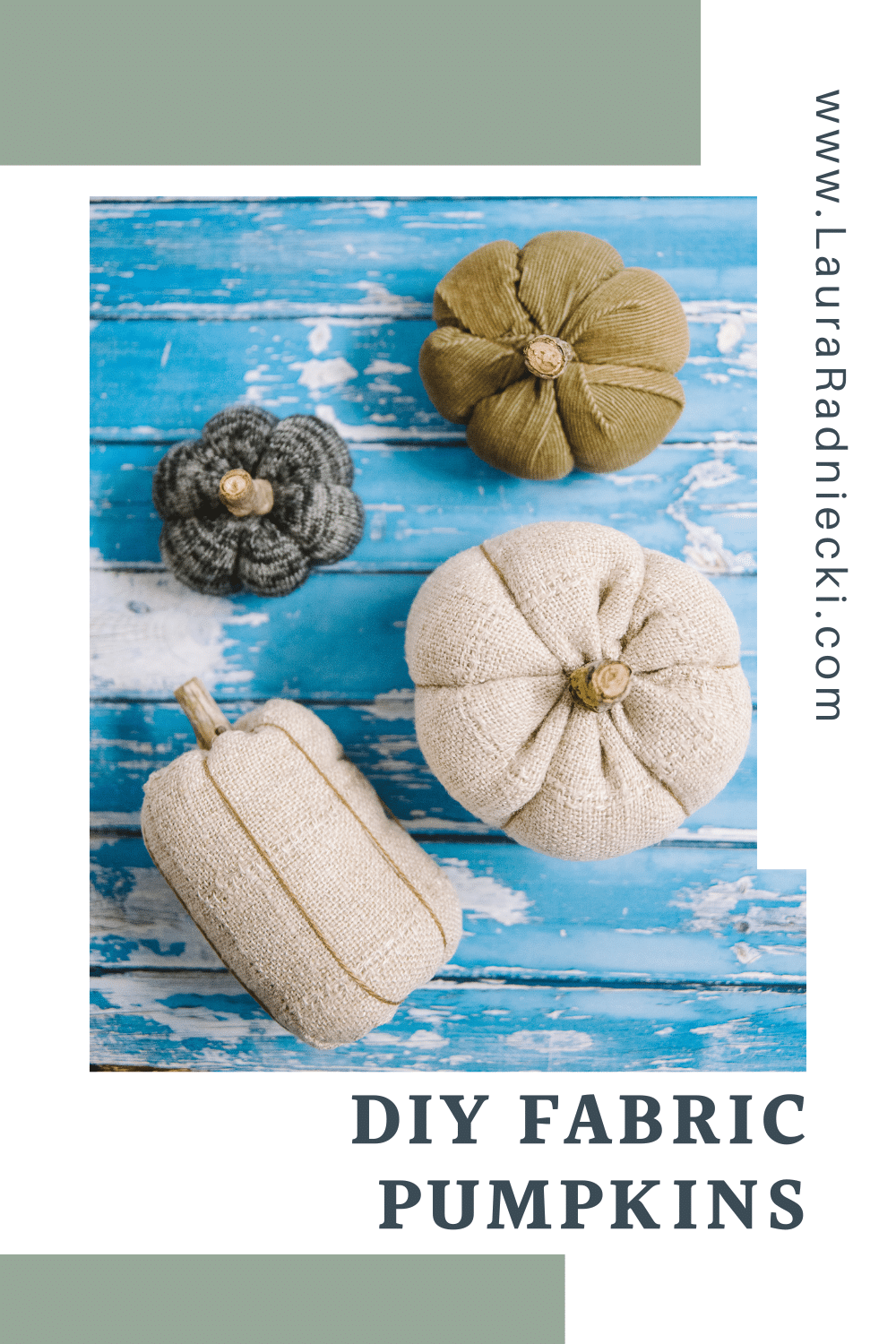 How to Make Fabric Pumpkins