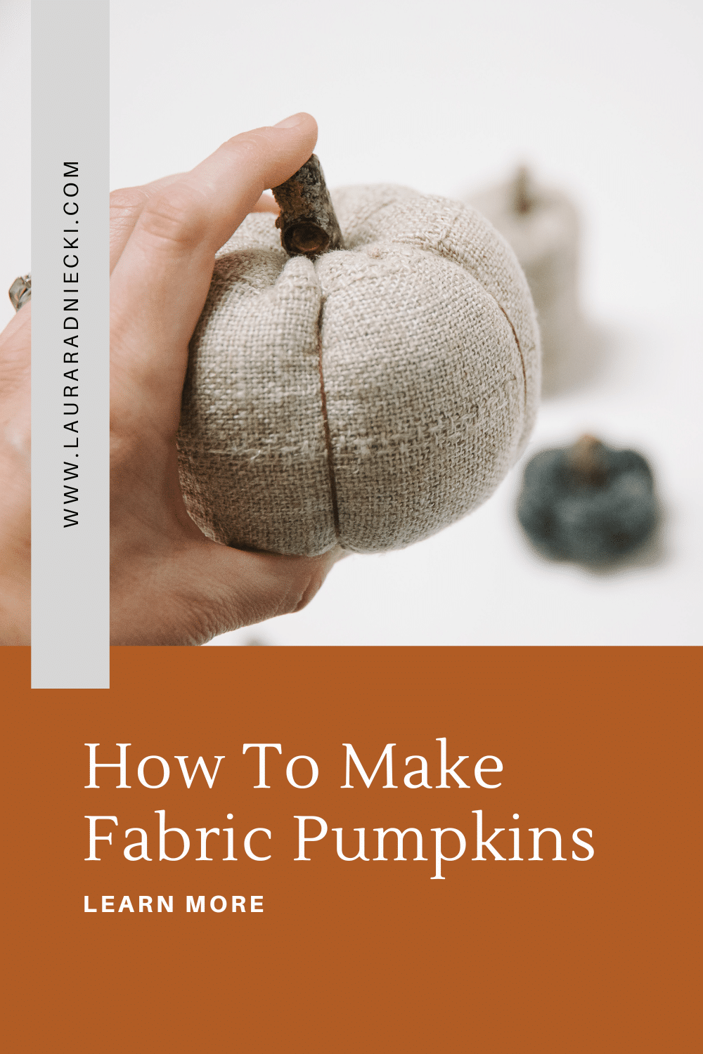 How to Make Fabric Pumpkins