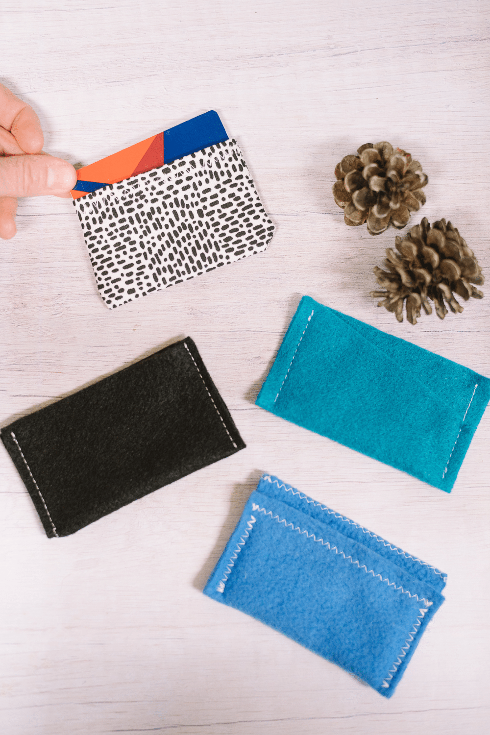 How to Sew Gift Card Pouches