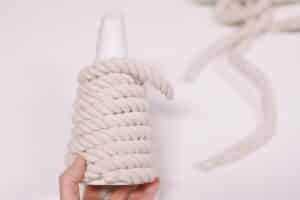 How to Make DIY Christmas Trees with Rope, Jute, Twine, and Yarn