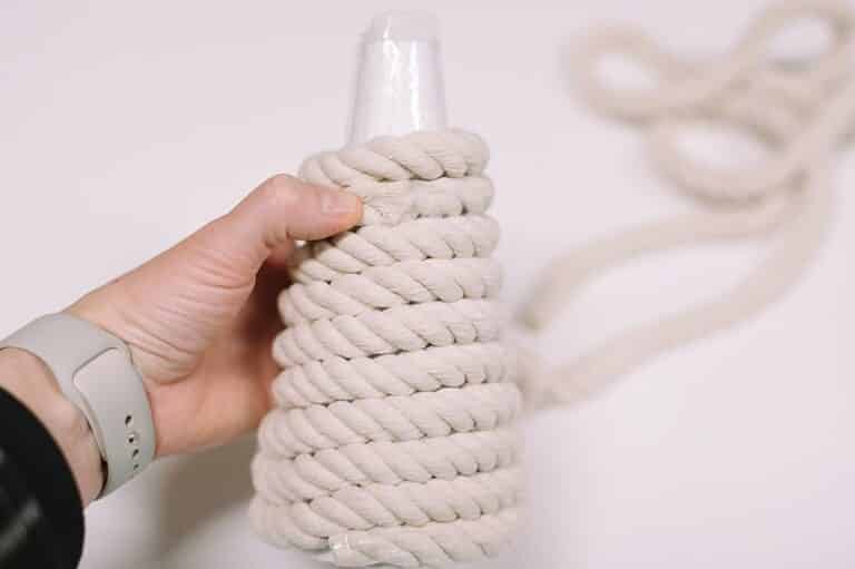 How to Make DIY Christmas Trees with Rope, Jute, Twine, and Yarn