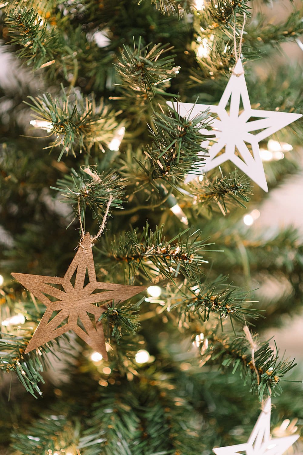 How to Stain Wood Ornaments from Dollar Tree