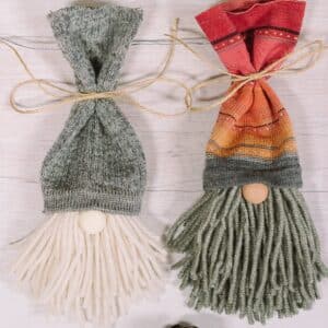 How to make a Yarn and Sock Gnome