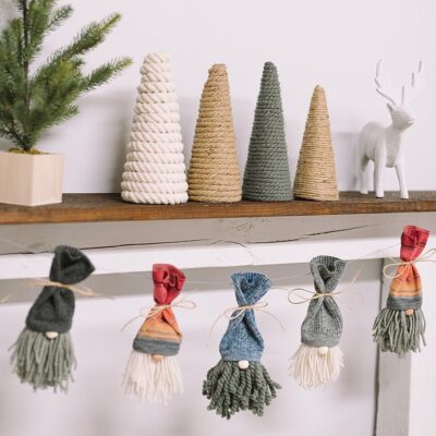 How to Make a DIY Gnome Garland
