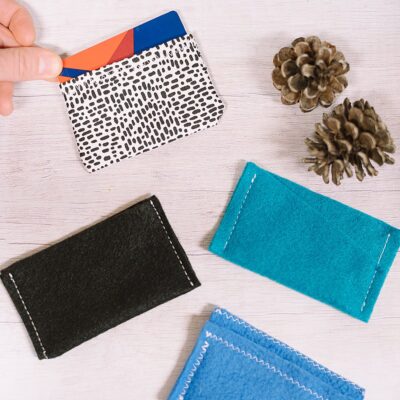How to Sew Gift Card Pouches