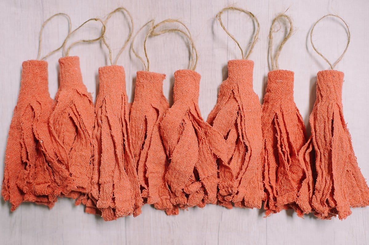 fabric tassels