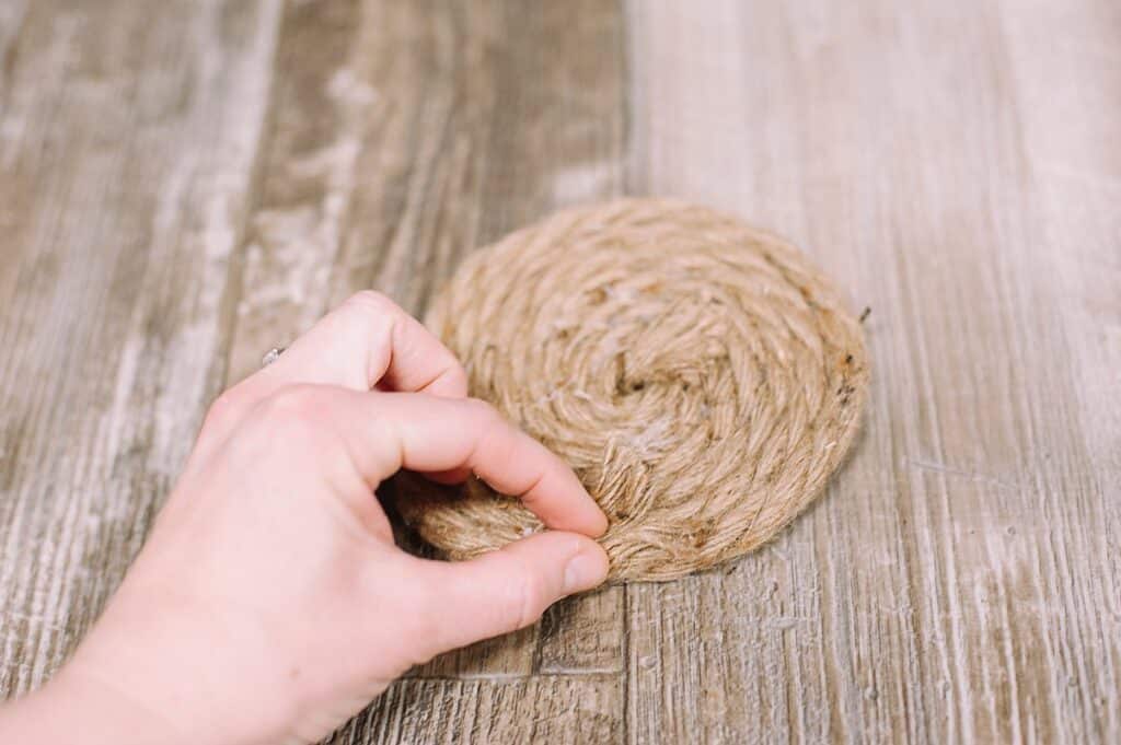 How to Make a Rope Coaster | DIY Rope Trivet