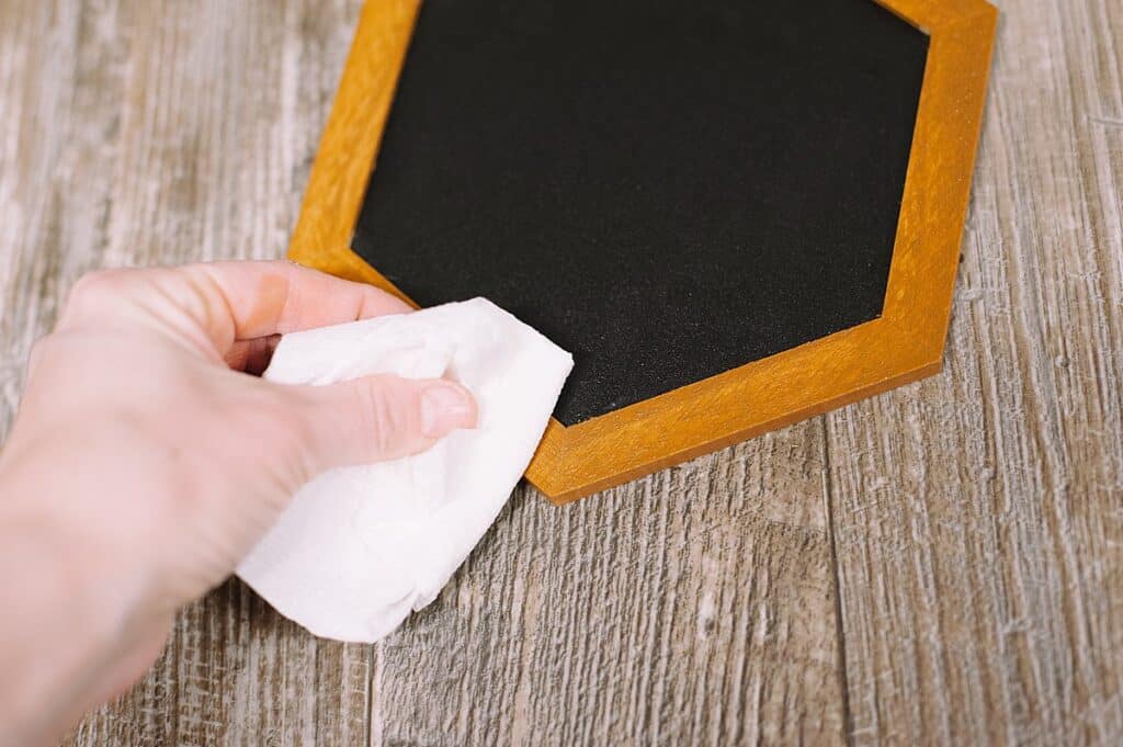 How to Stain Wood with Paint | Staining Wood Using Craft Paint