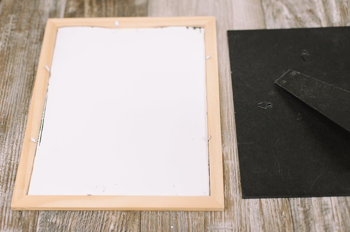how to make a DIY chalkboard with chalkboard paint