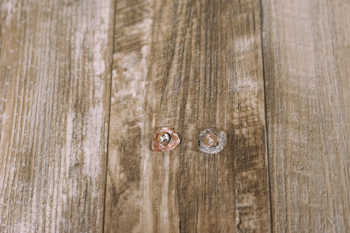 how to make DIY agate earrings | DIY agate jewelry