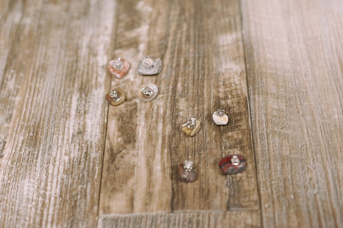 how to make DIY agate earrings | DIY agate jewelry