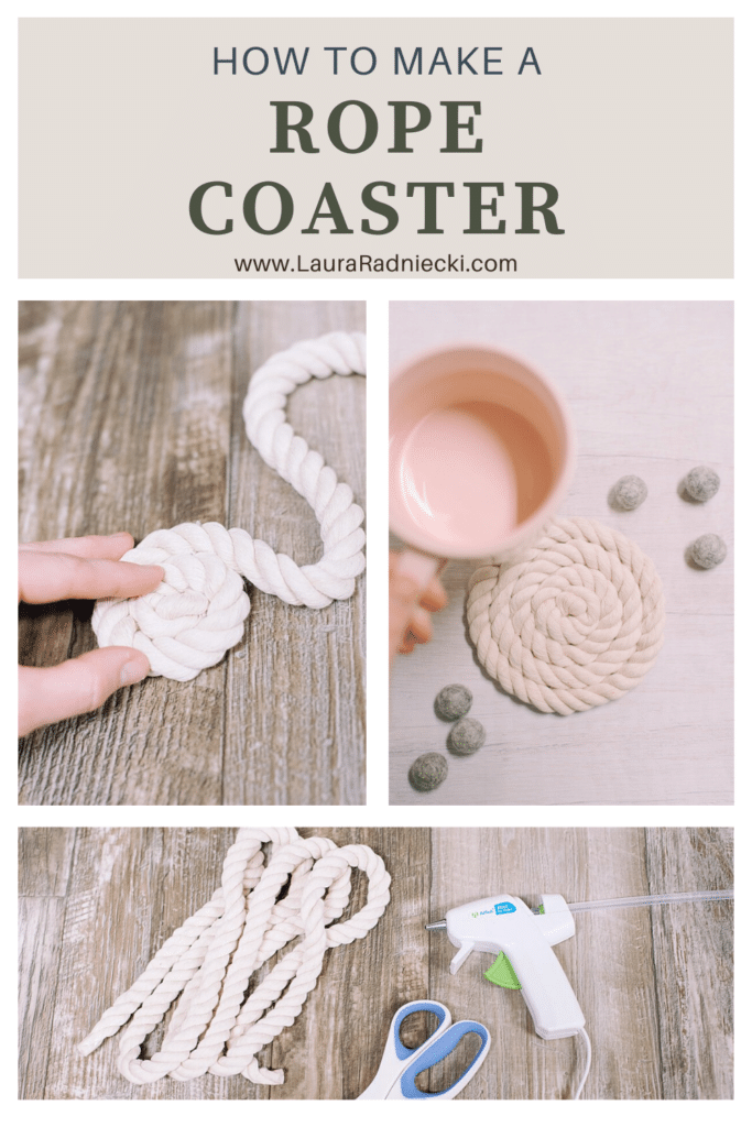 How to Make a Rope Coaster DIY Rope Trivet