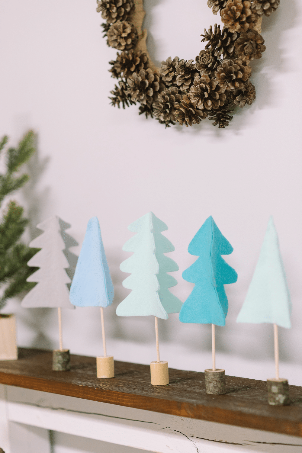 How to Make Felt Trees for the Holidays