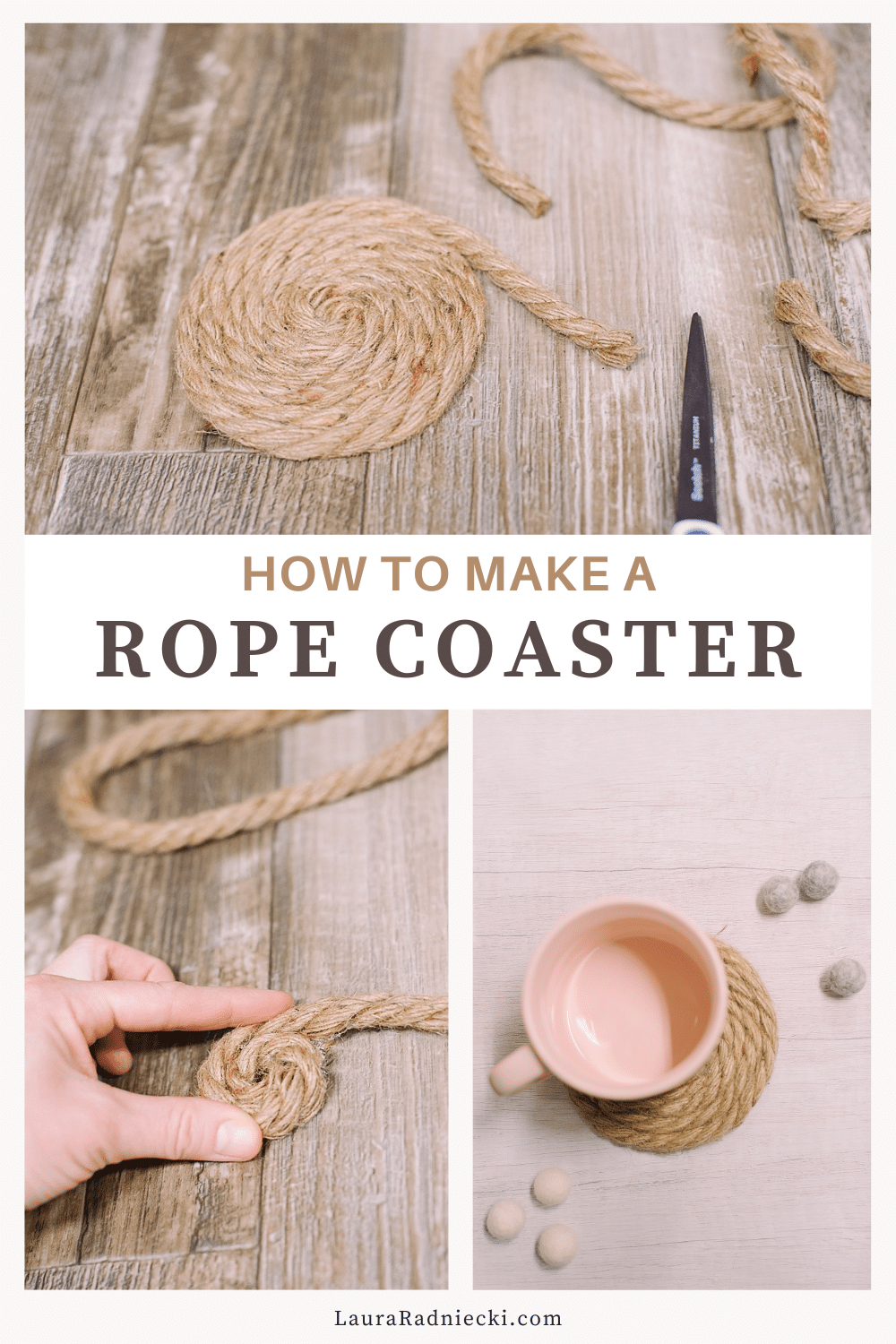 How to Make a Rope Coaster