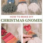 How to make a yarn and sock gnome for Christmas.