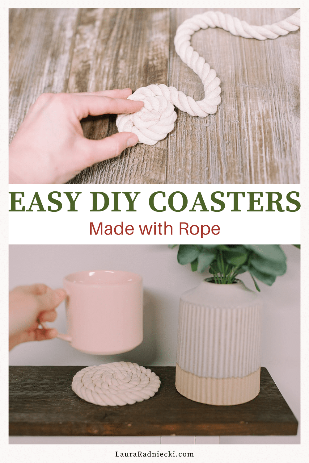 How to Make a Rope Coaster