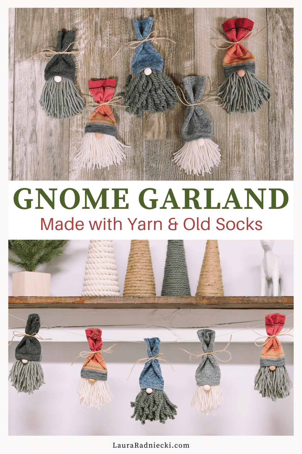 How to Make a DIY Gnome Garland