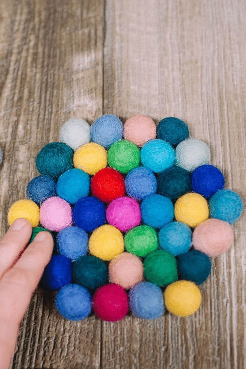 How to Make a Felt Ball Coaster