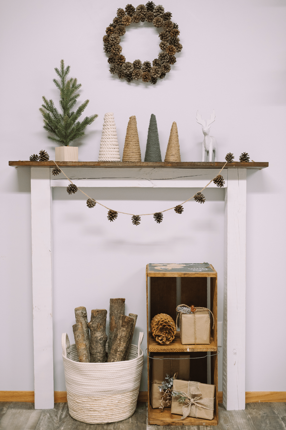 How to Make a Pinecone Garland