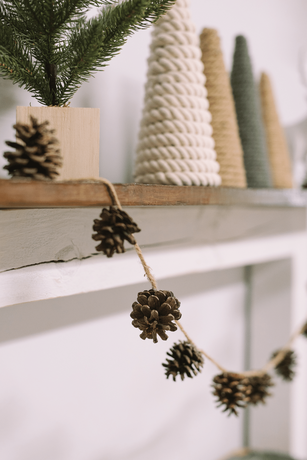 How to Make a Pinecone Garland