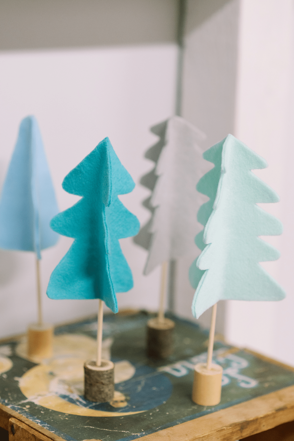 How to Make Felt Trees for the Holidays