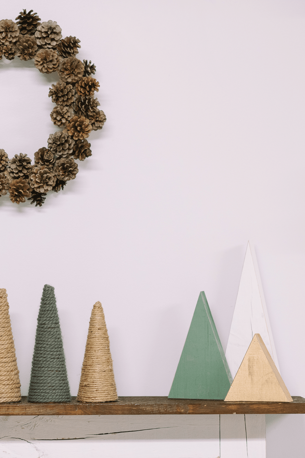 How to Make DIY Wood Trees for Christmas